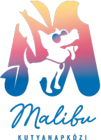 Malibu kutyanapközi logó